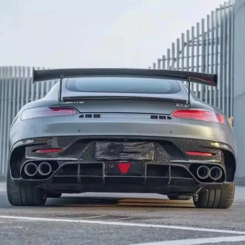 High Quality for Carbon Fiber Body Kit Front Rear Lip Side Skirt For GT GTS 2015 2016