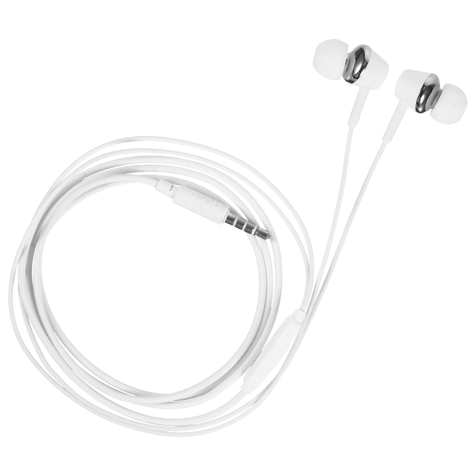 

1Set in-Ear Type Earphone with Microphone Premium Wire-Controlled Bass Earbuds for Long-Lasting Use Comfort Fit Lightweight Gift