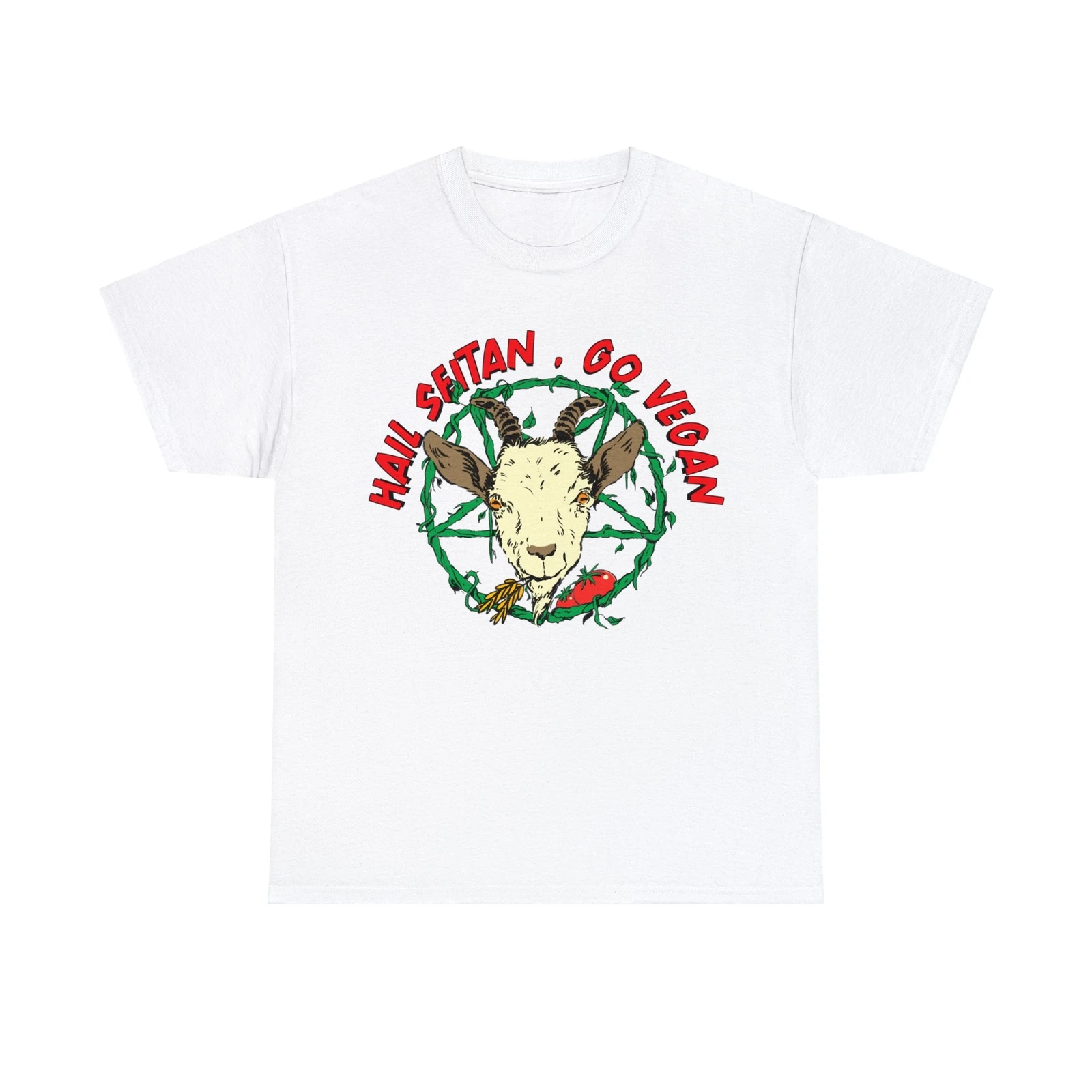 Hail Seitan Go Vegan Save Animals for Vegeterians and Veganism Lifestyle Shirt