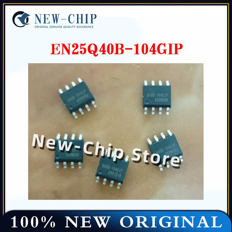 

20PCS-500PCS/LOT EN25Q40B-104GIP SOP8 150MIL Flash memory chip New Original Q40B-104GIP