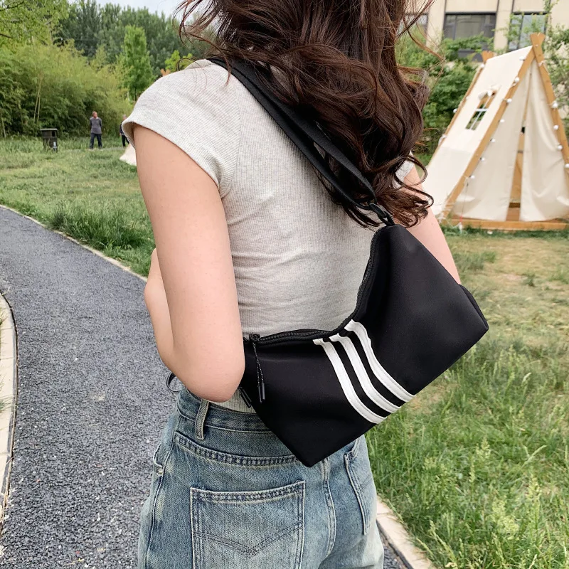 Portable Sport Style Small Square Bag Crossbody Bags For Women Fitness Travel Camping Daily Multifunction Casual Cool Shoulder B