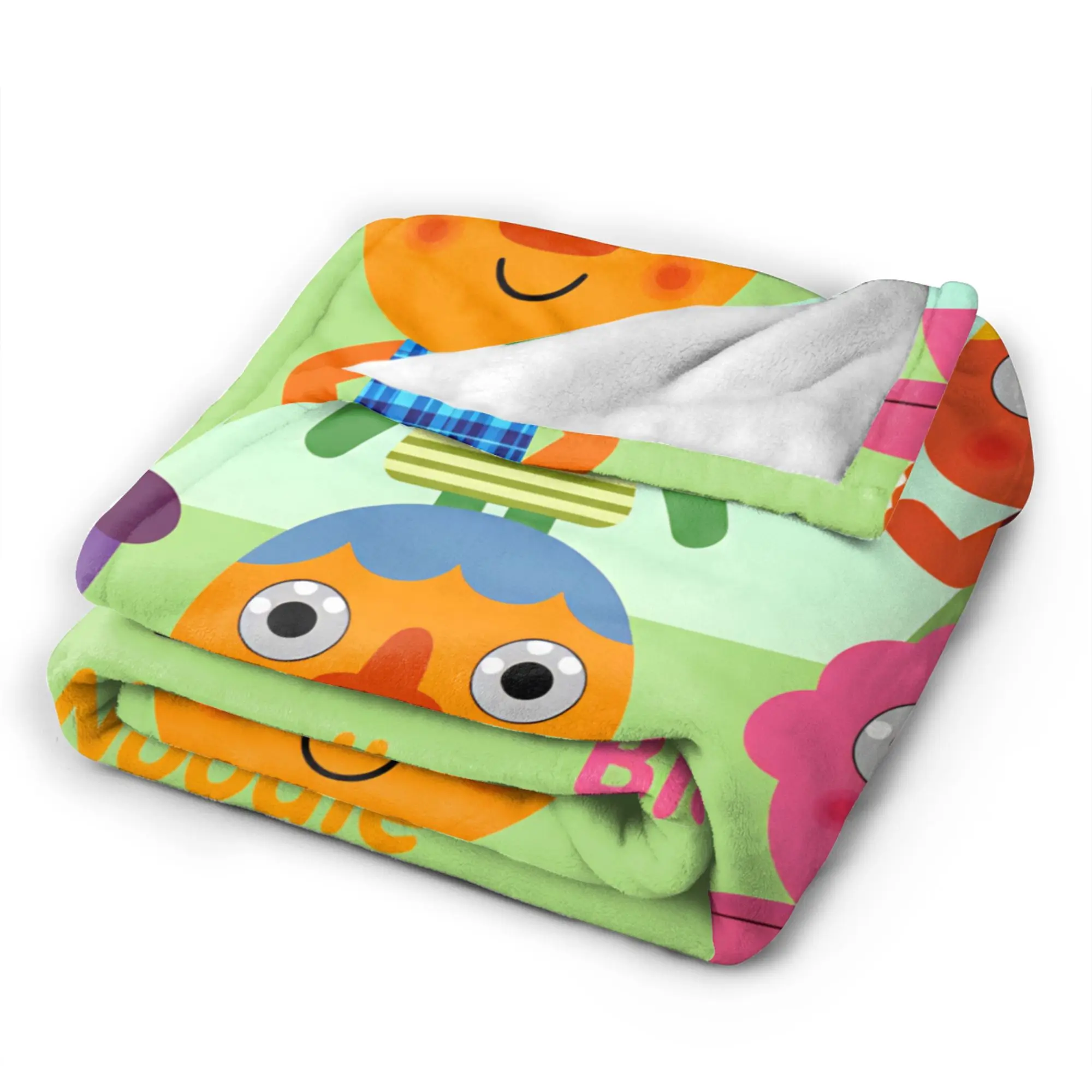 Noodle & Pals Micro Flannel Blanket Spring Super Simple Soft Bedding Throw for Students Outdoor Novelty Bedspread Sofa Bed Cover