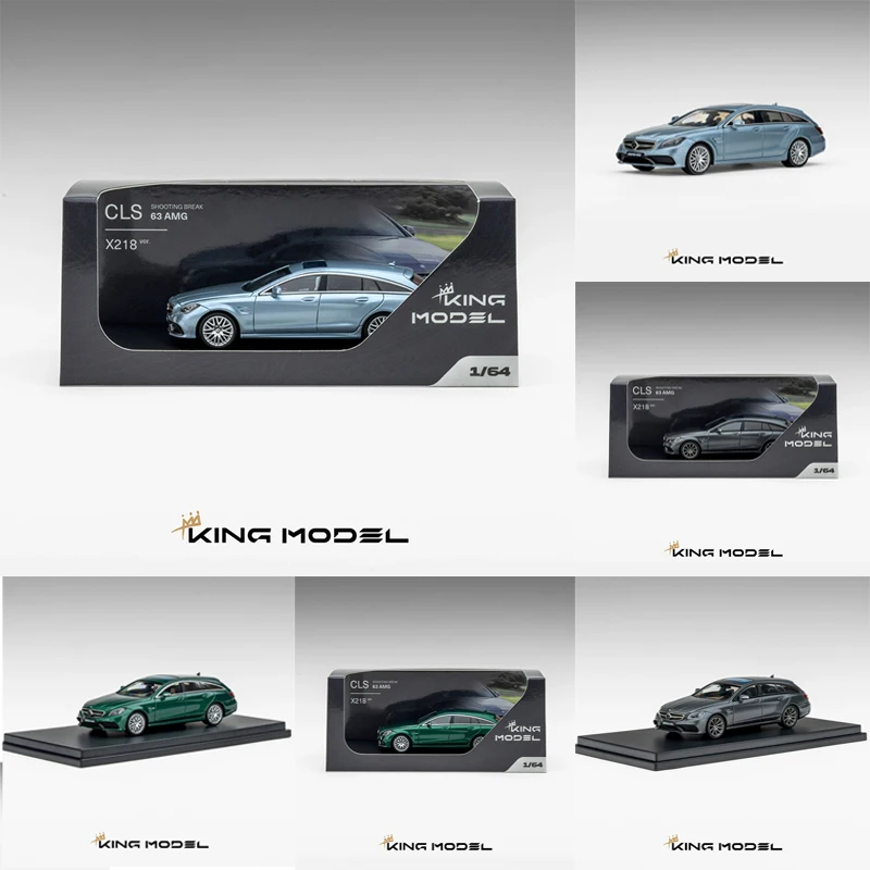 

KING MODEL 1:64 Scale CLS63 AMG Alloy Metal Car Model Static Collection Decorated Holiday Gifts Toys Souvenir Gif