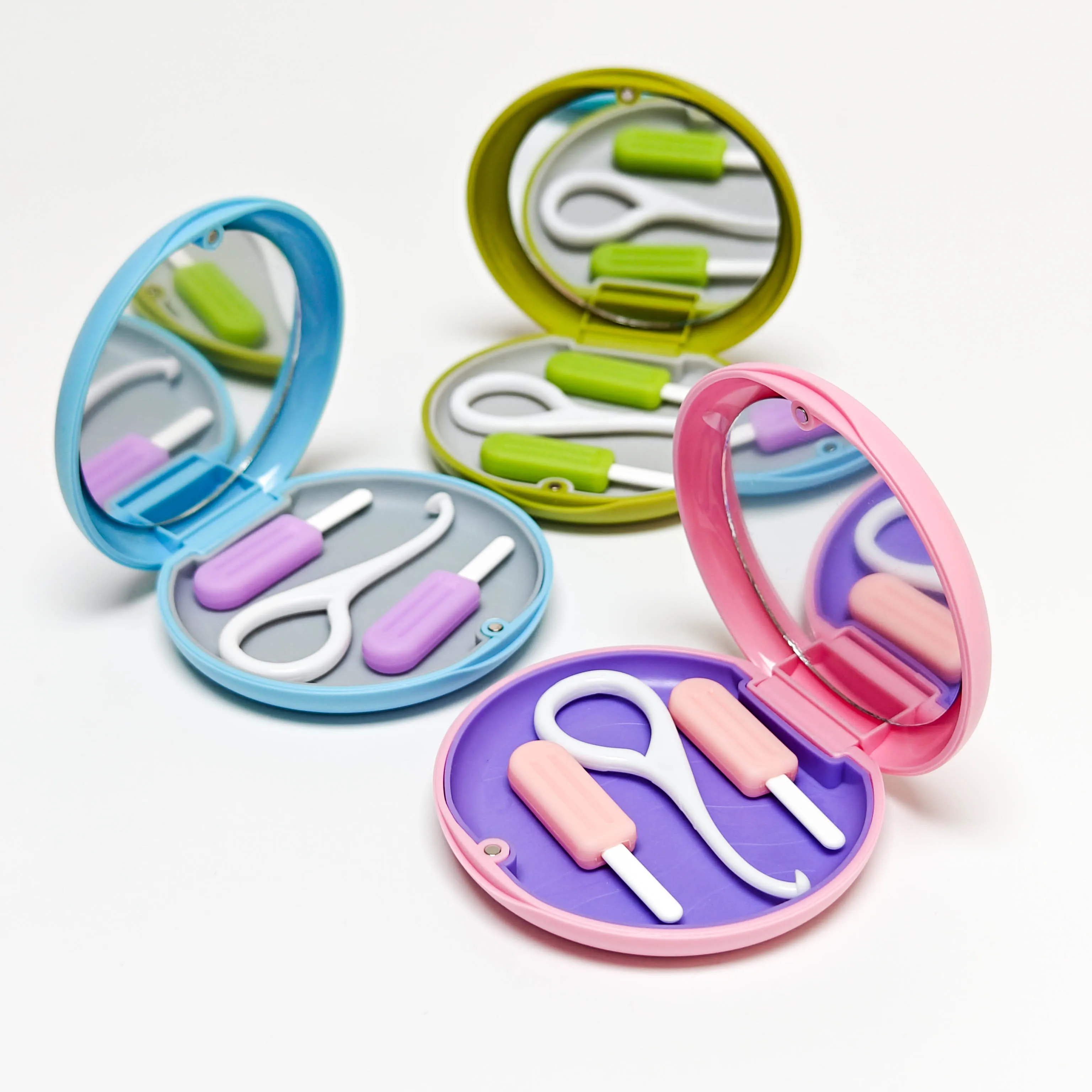 

Стоматологические магнитные брекеты, чехол для удаления брекетов с мороженым, крючок для удаления, набор из 4 стоматологических подарков