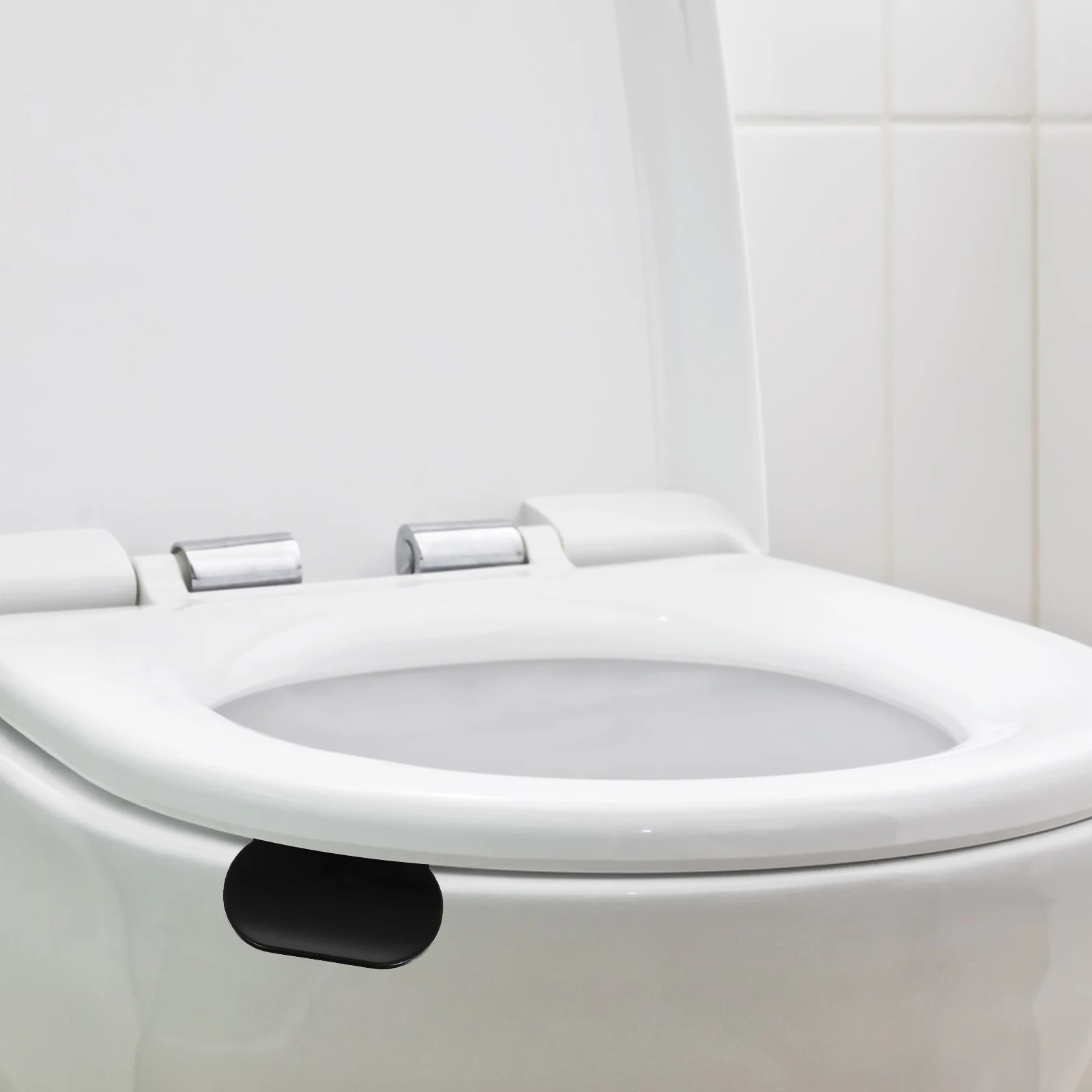 

4Pcs Toilet Seat Lifters Smooth Surface Easy Install Toilet Cover Handles Anti-Touch Closestool Cover Lifters Convenient Use