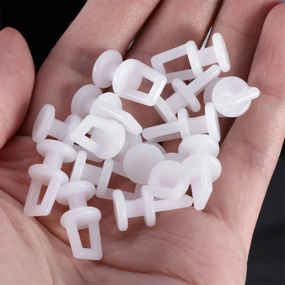 200 قطعة بكرة الستار المواد البلاستيكية السلس المتداول المسار بكرات للمنزل مكتب غرفة نوم نافذة الستار الملحقات