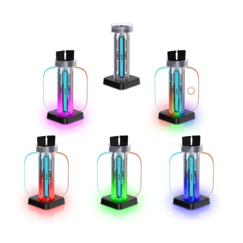 NS2 컨트롤러 용 1 충전 스테이션에서 4 마그네틱 충전기 도크 스탠드 충전 4 컨트롤러 동시에