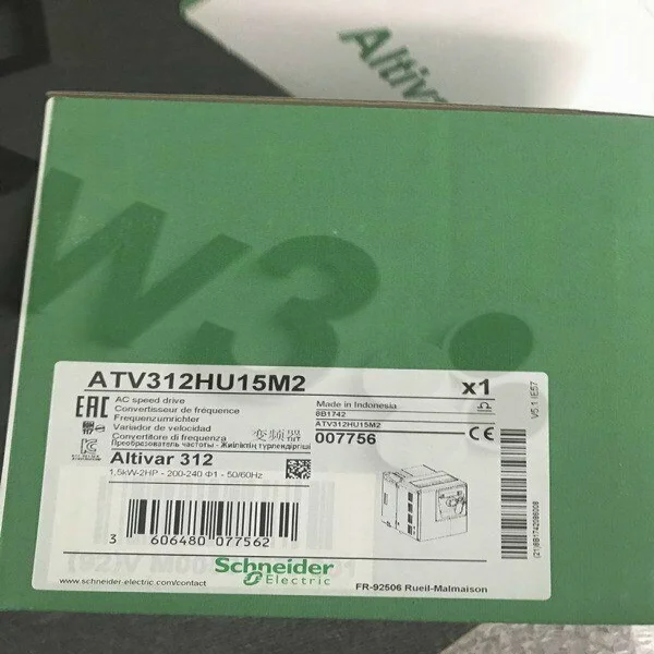 

1pc Atv312hu15m2 1.5kw Brand New Original Spot Plc