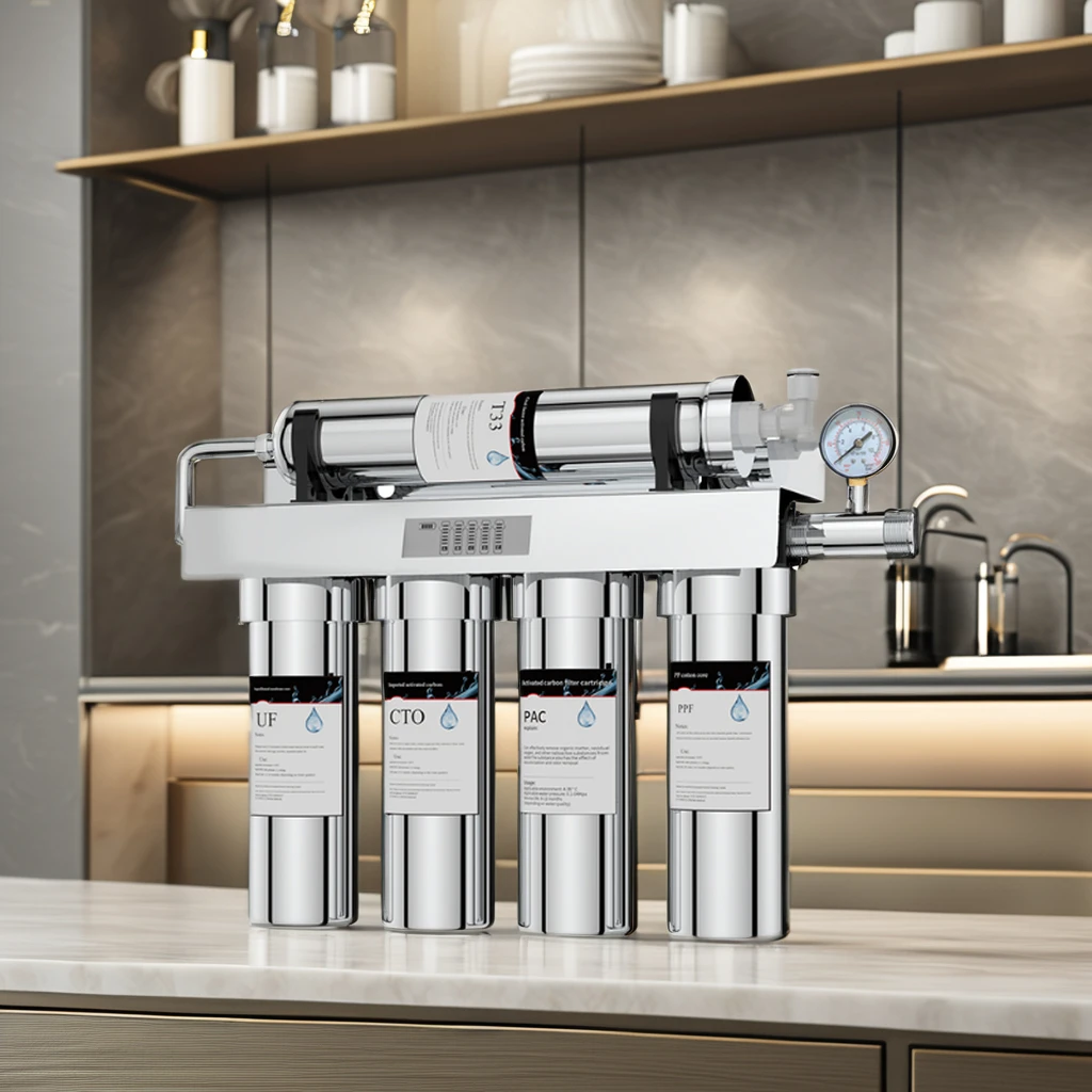

Five-grade Stainless Steel Ultrafiltration Water Purifier
