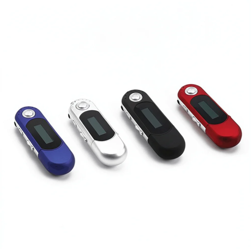 USB Direct Connect MP3 Player With Lyrics Synchronization Display Portable Music Device For Running Gym Workout Sport Compact