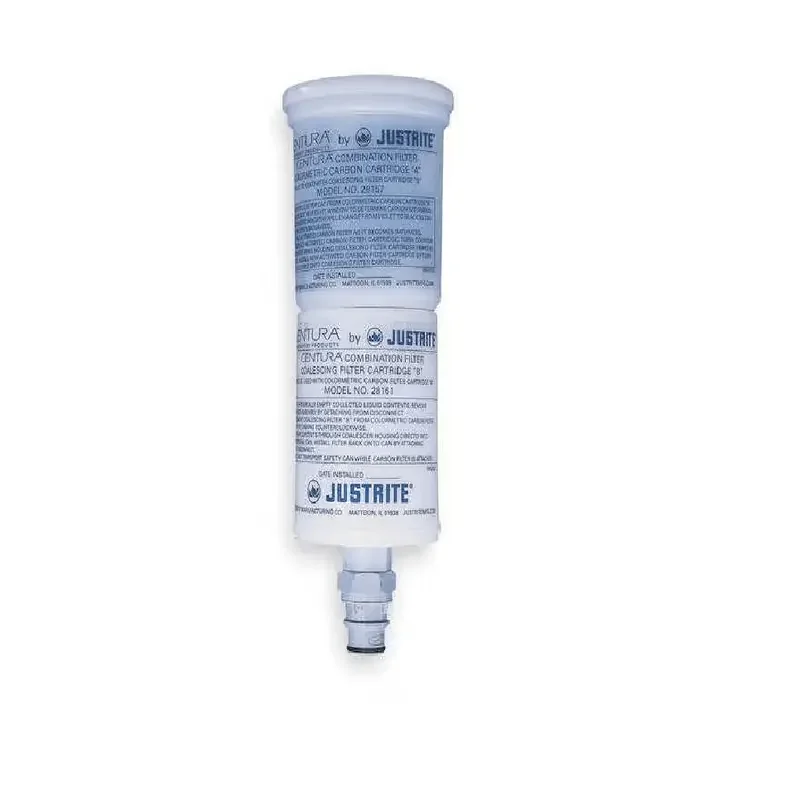 

HPLC Coalescing/Carbon Filter, Plastic, White, 3 1/2 in Dia.