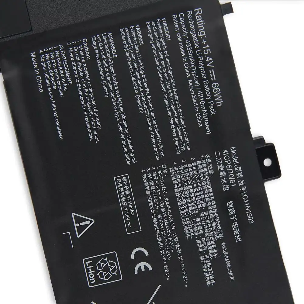 Brand New Battery C41N1903 For ASUS ExpertBook B9450FA-BM/0162/0163/0164R