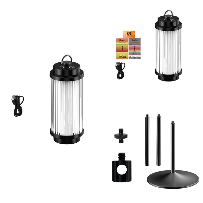 USB Rechargeable Camping Lamp Powerful Lantern Mini LED Camping Light Outdoor Camping Supplies