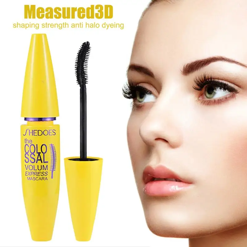 InjFiber-Mascara pour les yeux, cils optiques, extension durable, imperméable, noir, naturel, curling, cosmétique, 10ml