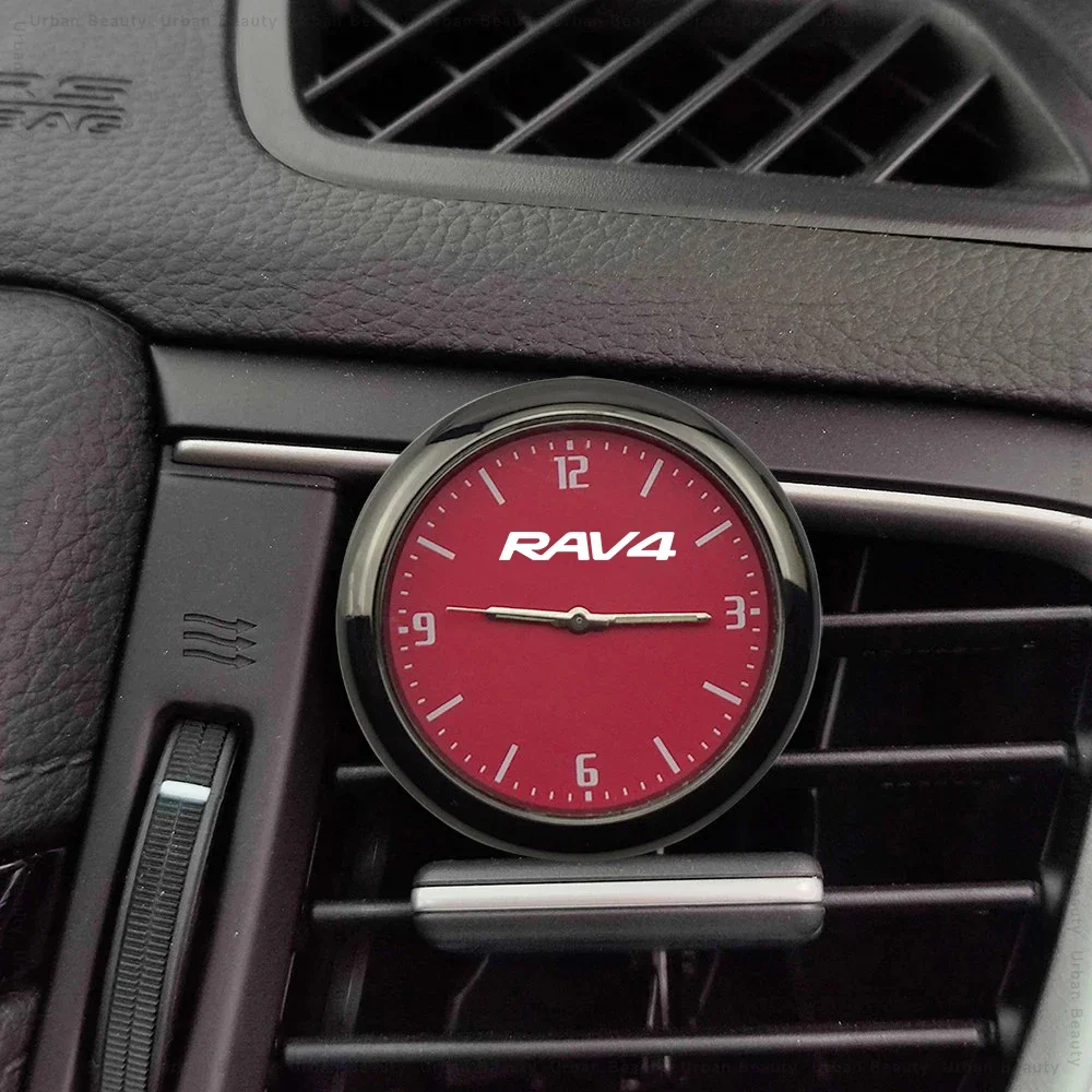 For Toyota Rav4 Hybrid eHEV Car Quartz Clock Watch Modified Car Interior Electronic Quartz Watch