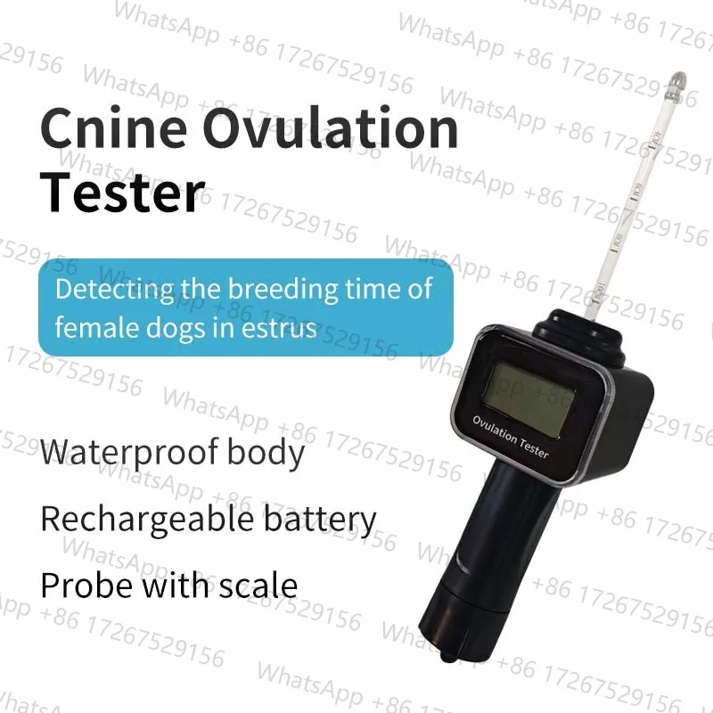 Upgraded Canine Ovulation Tester Detector Rechargeable for Dog  Artificial Insemination Estrus High Accuracy Animal & Veterinary