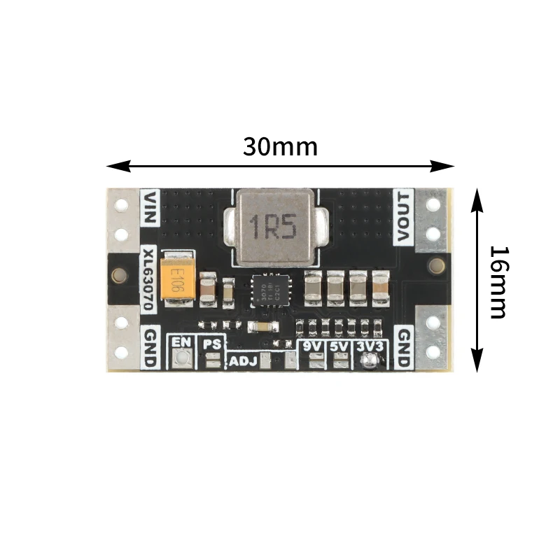 TPS63070 3.3V 5V 9V Low Ripple DC Automatic Step-up/down Power Module Lithium Battery Microcontroller Voltage Stabilizat XL63070