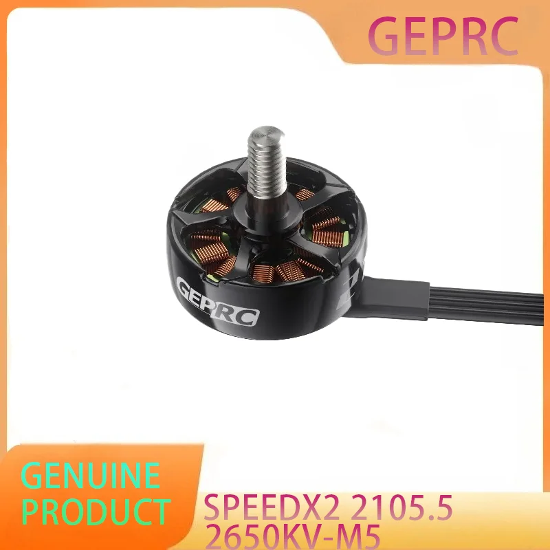 

GEPRC SPEEDX2 2105.5 2650KV Мотор Черный M5 для DoMain Drone 3 4 дюйма FPV DIY RC FPV Квадрокоптер Аксессуары для дронов для фристайла