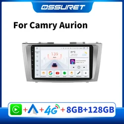 Android Car Radio Auto Multimedia for Toyota Camry 2007-2011 Aurion 2006 -2011 Carplay 2din GPS Autoradio Screen Player 7862