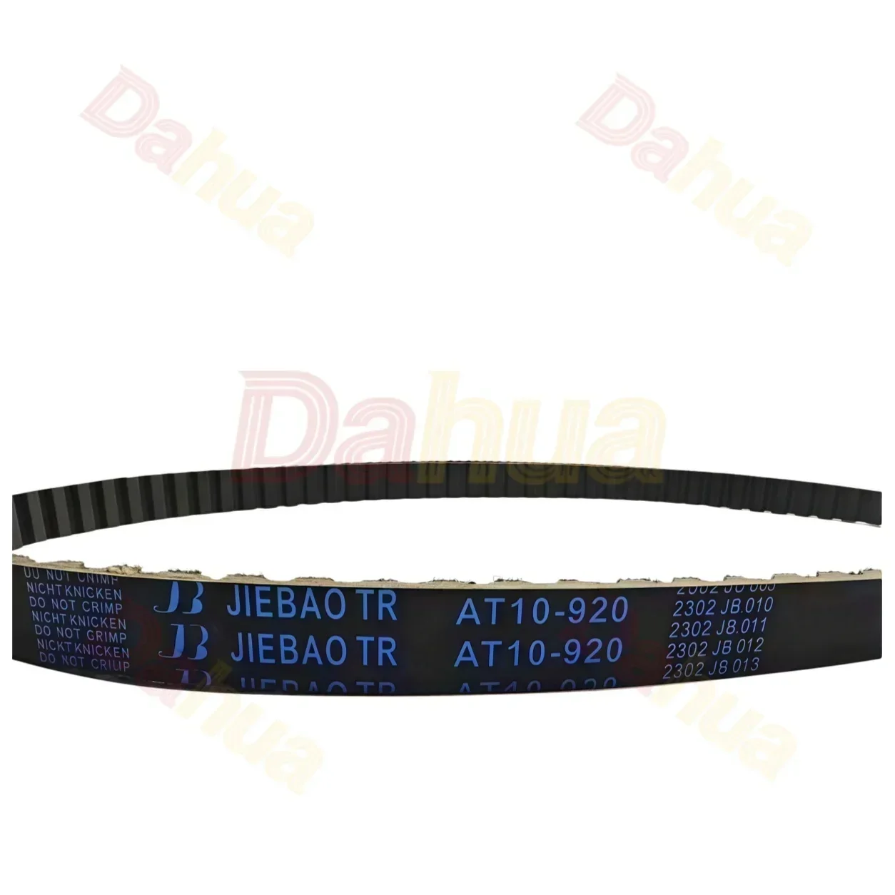 Precision Endless AT10 Rubber Synchronous Belt10mm Pitch Length1010-1500mm Width 6-40mm Fiberglass Reinforced for CNC Automation