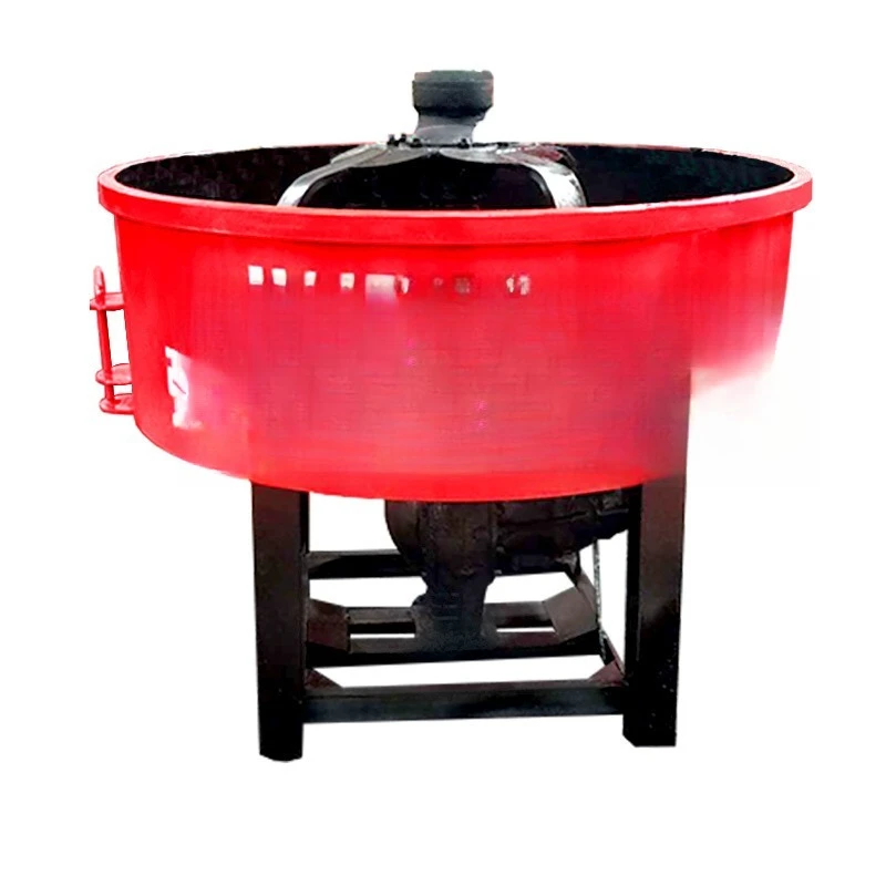 

Flat mouth mixer, vertical disc cement mortar storage tank large capacity mixer