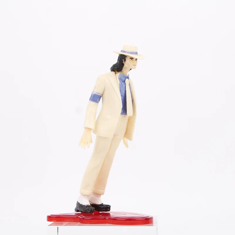 5 pezzi/set Michael Jackson PVC modello giocattoli Action Figure Collection ornamenti per bambole