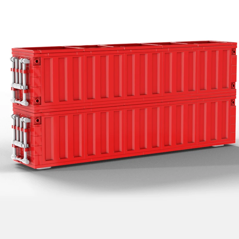 

362pcs MOC Intermodal Containers Train Model Building Blocks Christmas Gift Architecture Toys Creative Idea Education Brick