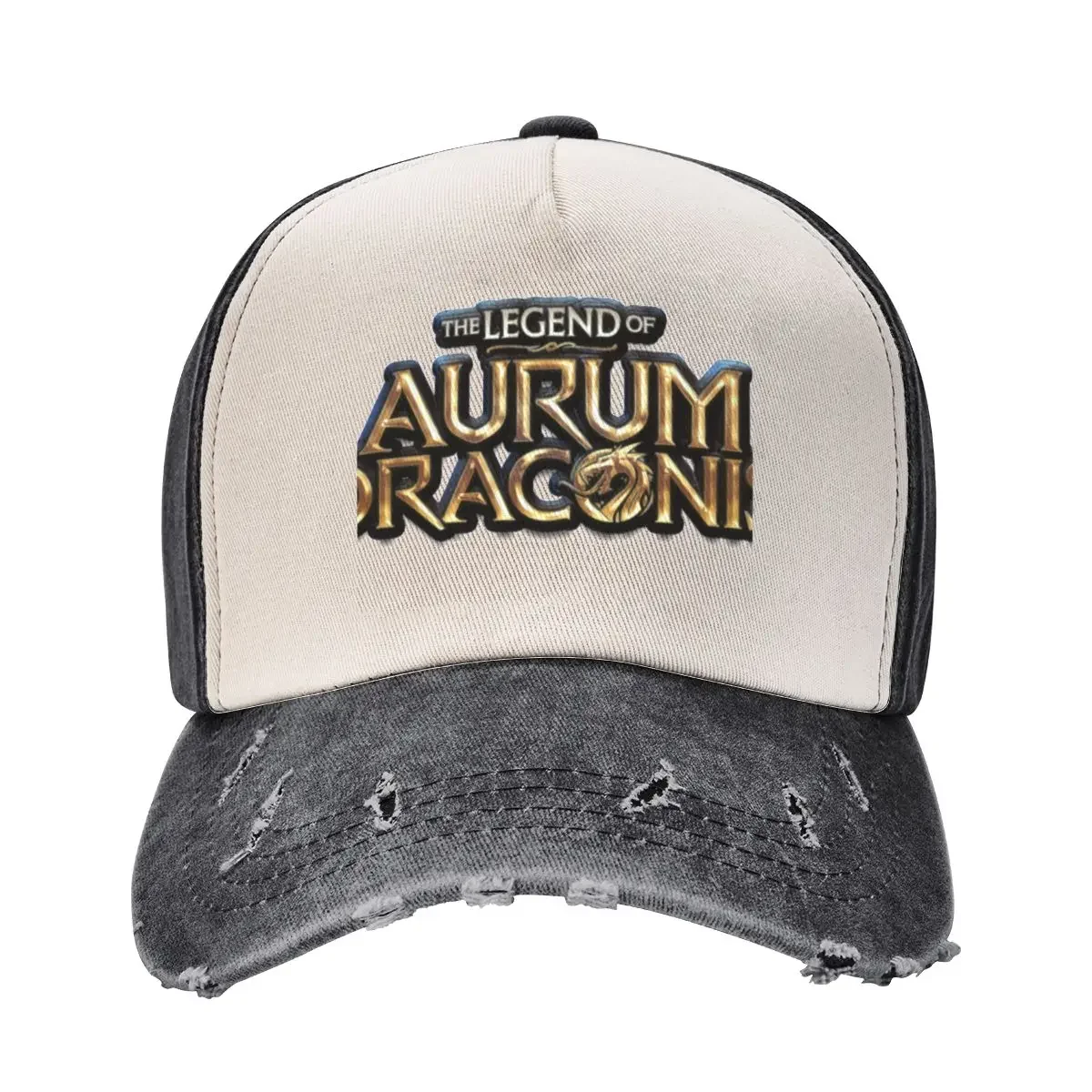 

The Legend of Aurum DraconisCap Бейсбольная кепка для папы Шляпа с защелкой на спине Шариковая кепка Рыболовная шапка Мужские кепки Женские