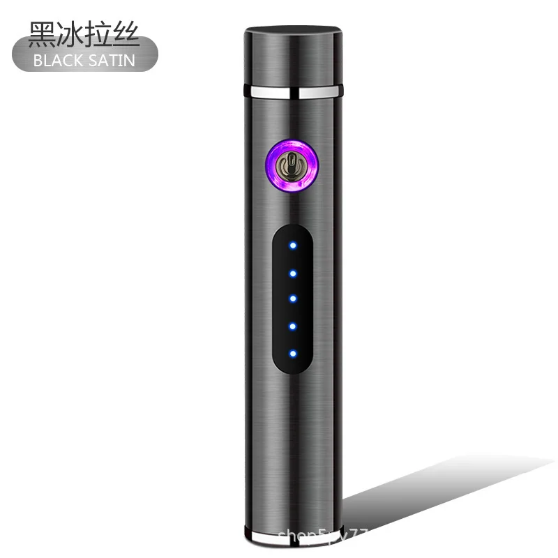 Lightning Electric Lighters Smoking Windproof Dual Arc Plasma Rechargeable USB Touch Lighter Smoke Accesoires