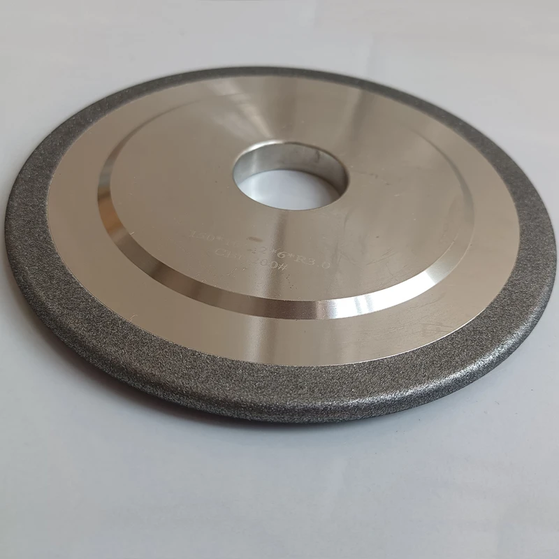 Arc CBN Grinding Wheel 100mm 125mm 150mm R0.75 R1.0 R1.5 R2.0 R 2.5 R3.0 HSS Tap Slotted Grinding Wheel Grinding Tool Disc