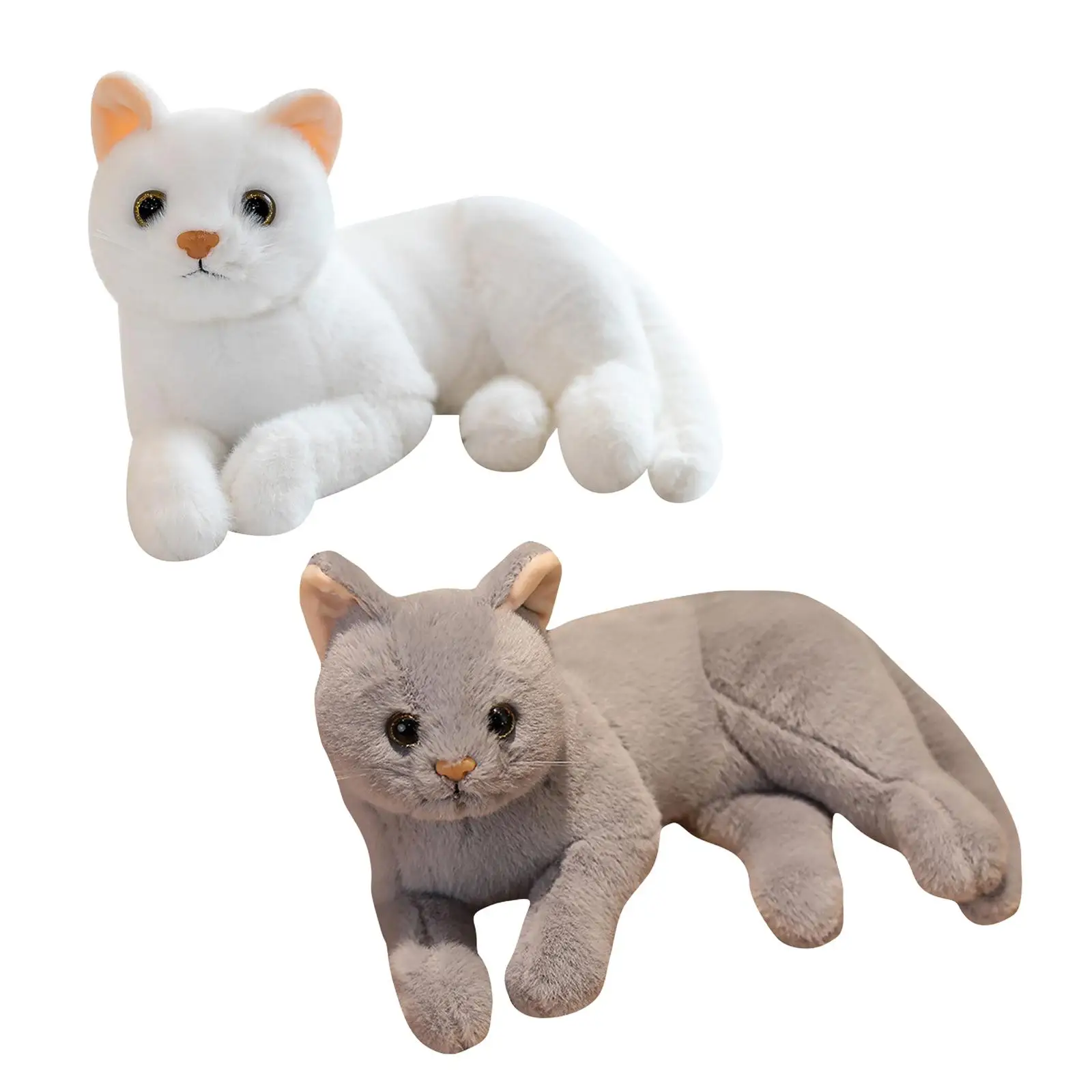 Jouet en peluche au beurre réaliste pour chat, ornement de dessin animé confortable, jeté de canapé