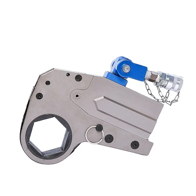 Special Design and Customization SLPD35 Torque Range 5385-53851Nm Ultra Thin Hollow Hydraulic Torque Wrench Similar With HYTORC