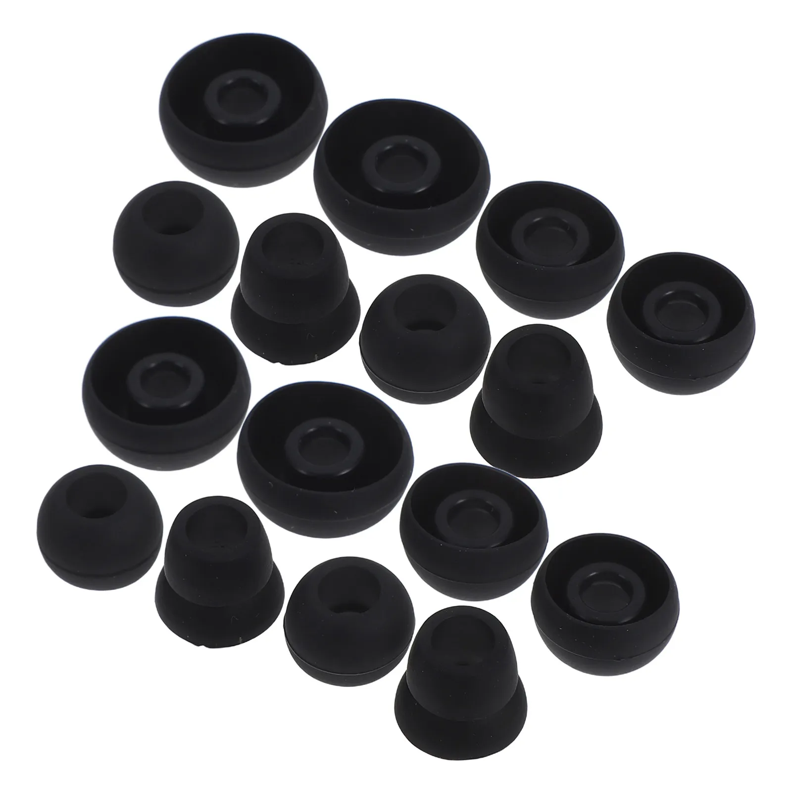 

32Pcs Silicone Earbud Tips Replacement Soft Noise Isolating Comfortable Earphone Covers for Exercise Travel Daily Use