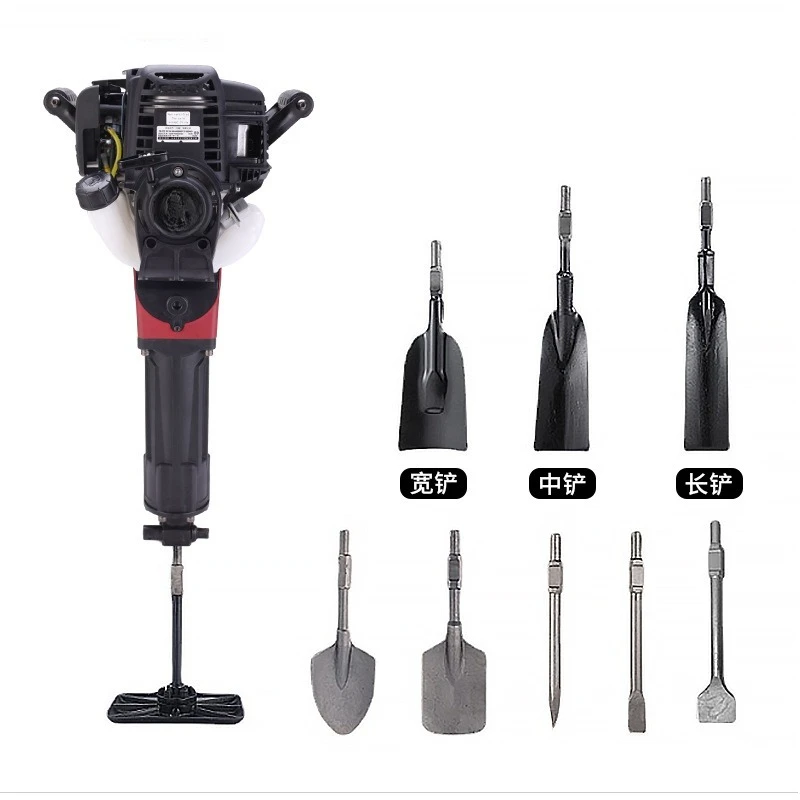 Digging ball artifact pickaxe household portable four-stroke tree digging machine、