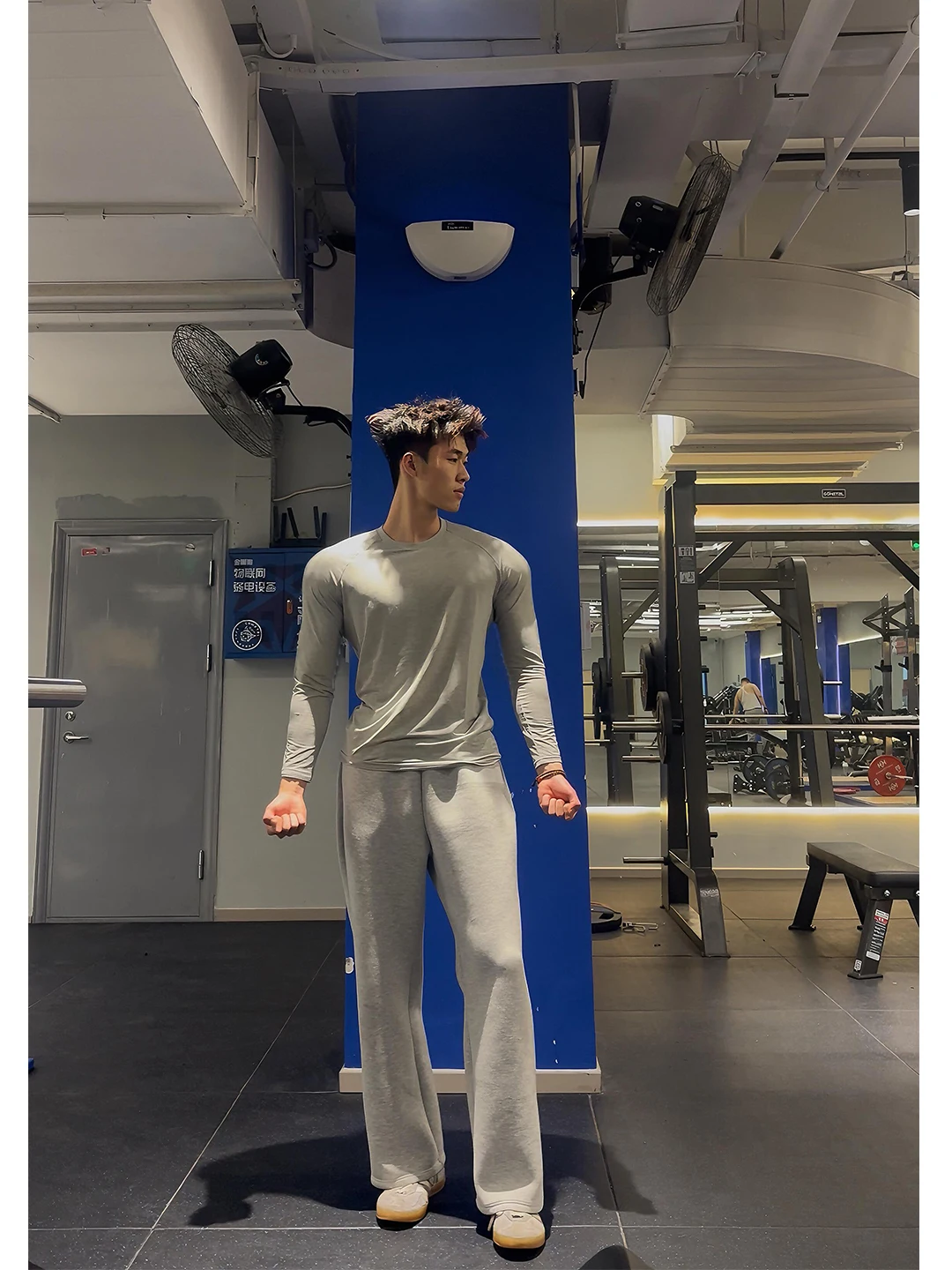 

ay Спортивные брюки с цветочным принтом Fitn, мужские осенне-зимние прямые повседневные брюки Cleanfit, модные прямые брюки-трубы