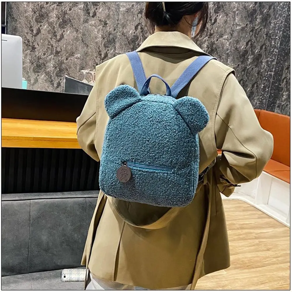 Fashion Girl Purse Travel Multi-Function Bear Backpacks Shopping Rucksacks Mini Backpack Shoulder Bag