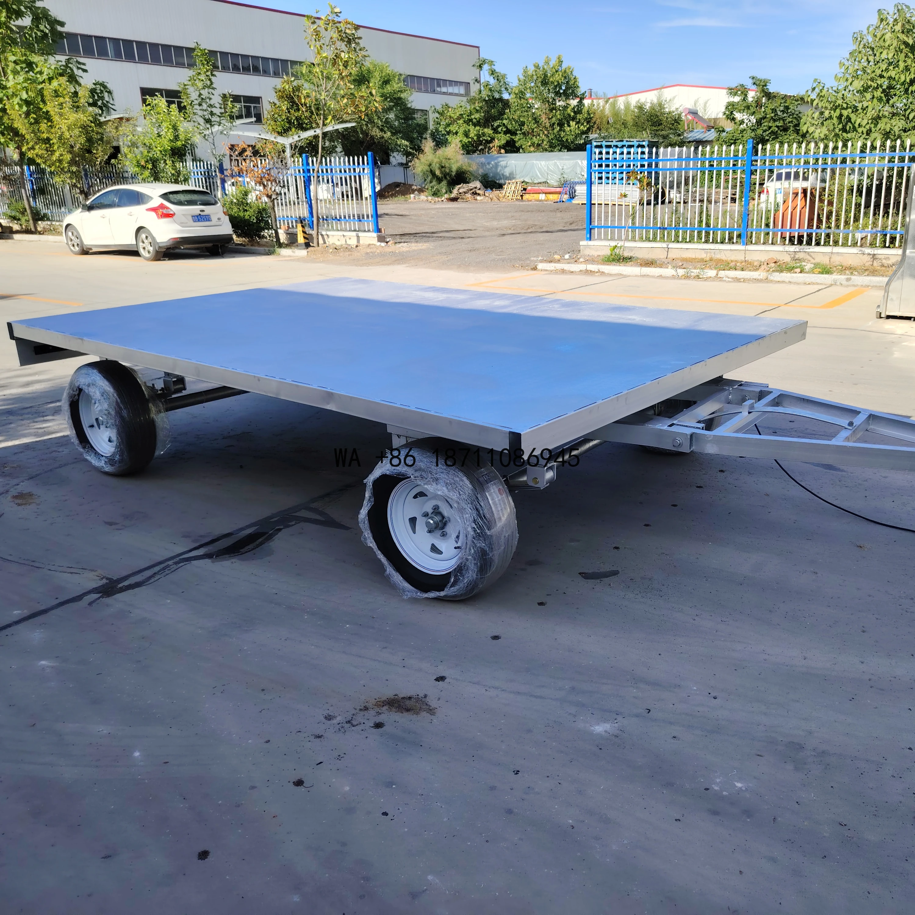 Customized Small Flatbed Trailer Pickup Car Trailer Utility Trailer Hot Sale