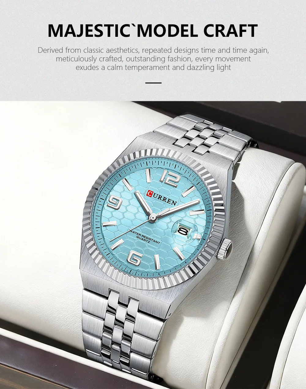 CURREN 8498 Quartz Men's Watch