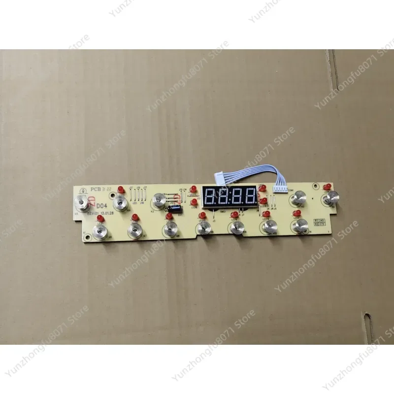 For Induction Cooker Control Board Touch Light Panel Alignment Board D04 Multi Brand Original Replacement Part