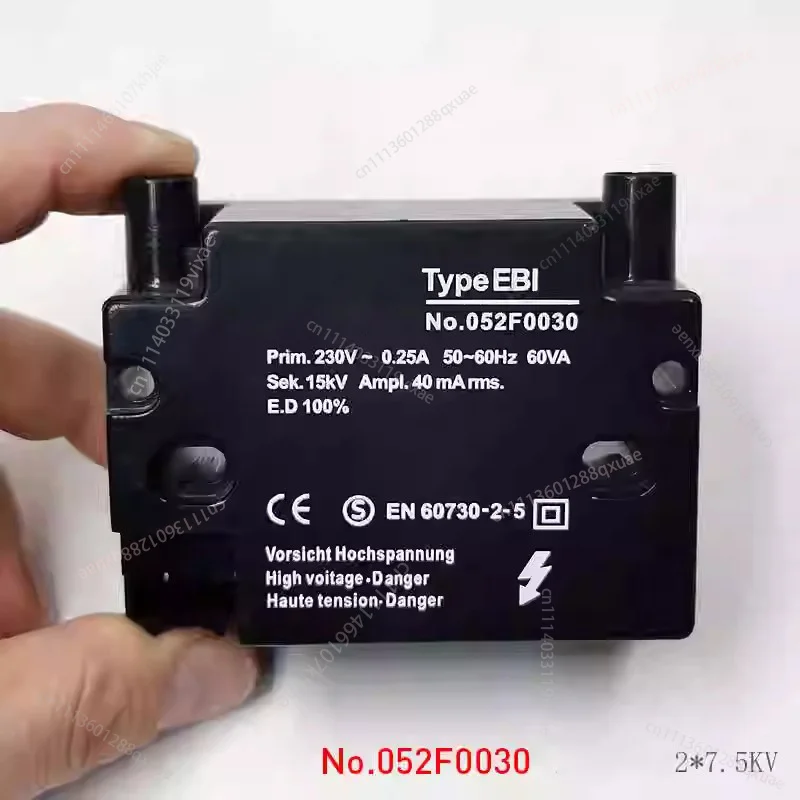 

For Danfoss Igniter No.052F4040 1*12KV 1*11KV No.052F4038 2*7.5KV No.052F0030 High Voltage Transformer For Gas / Diesel Burner