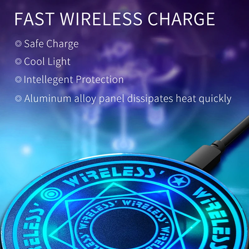 Magic Circle Wireless Charger Magic Array Mat Induction wireless charging pad