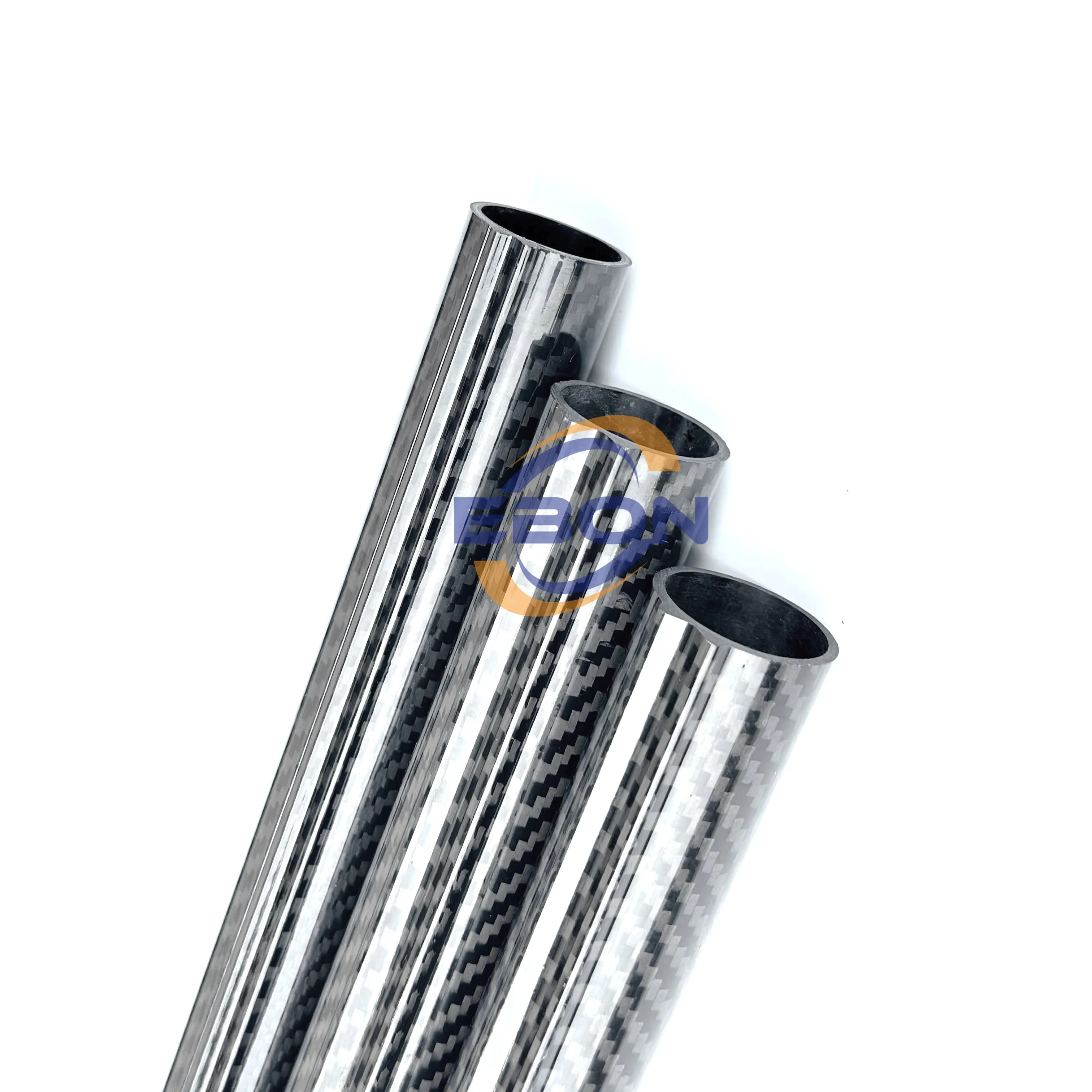 Ebon หลอดคาร์บอนไฟเบอร์26มม. x 30มม. 26มม. x 31มม. 28มม. x 32มม. คาร์บอนไฟเบอร์