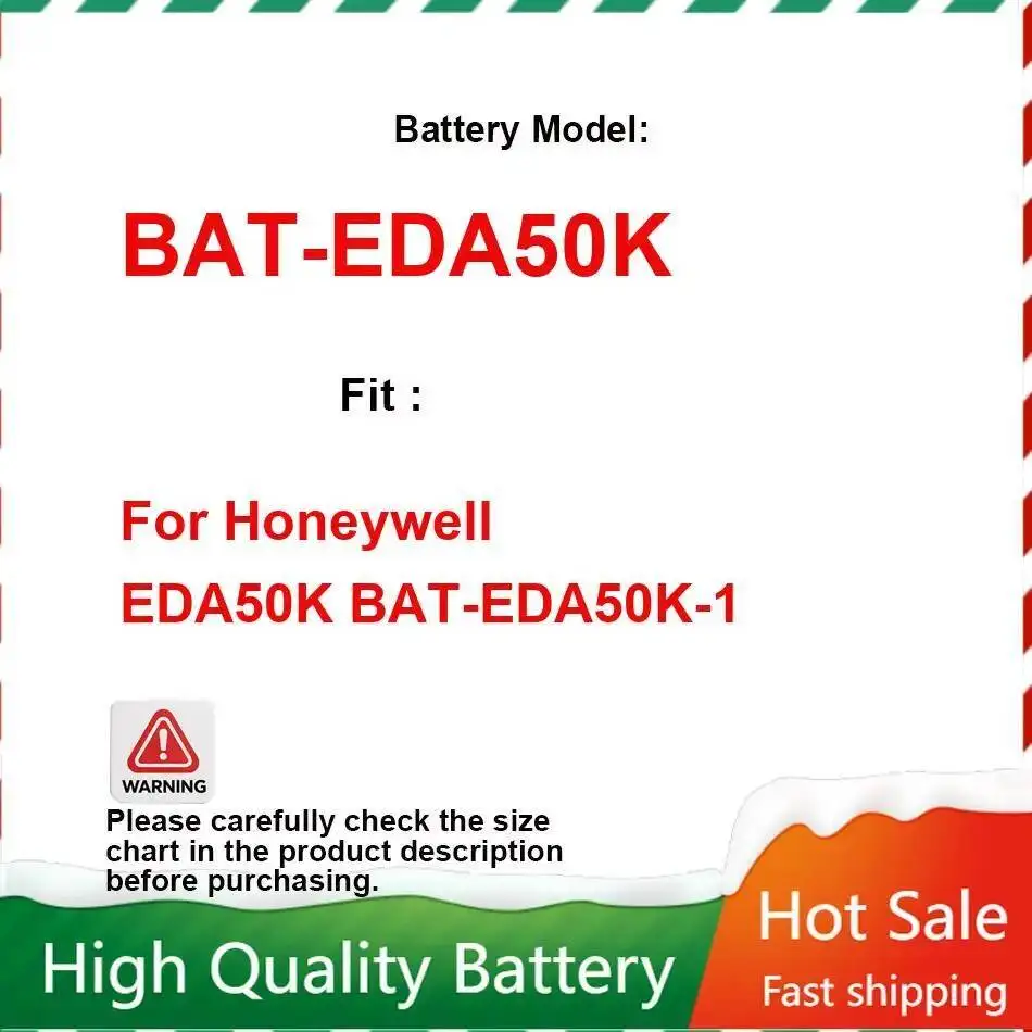 

Rapid Charging Handheld Terminal Device Battery For Honeywell Scanpal EDA50K Bat-EDA50K-1 Bat-EDA50K 4000Mah High-Performance