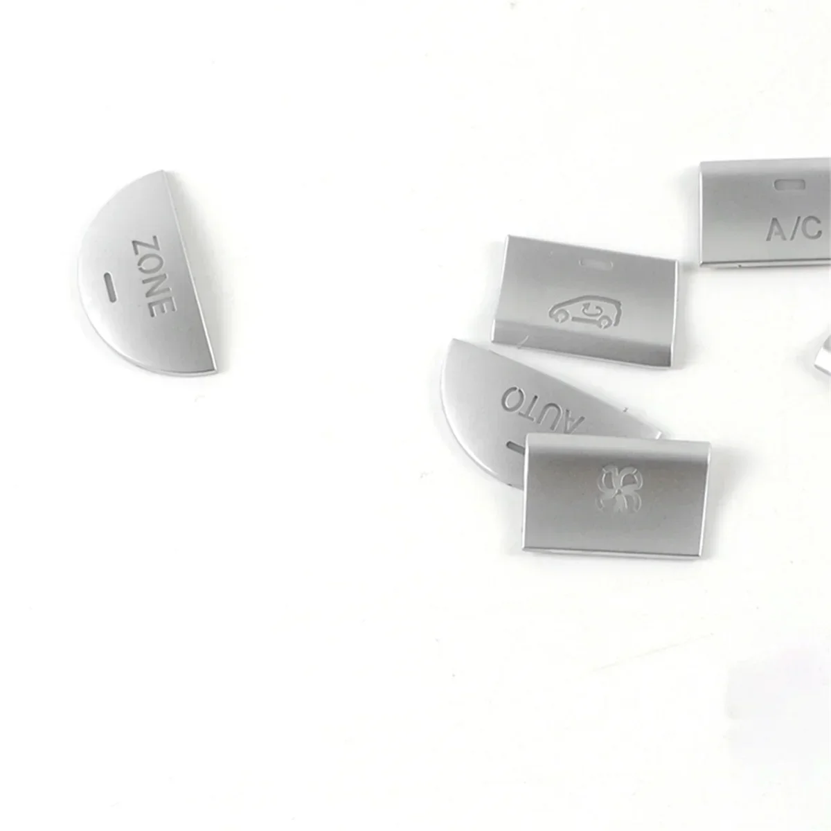 Image 6: Couvercle de décoration de bouton de climatisation de commande centrale de voiture, pour CLA C117 GLA X156 classe A W176 2013 – 2018