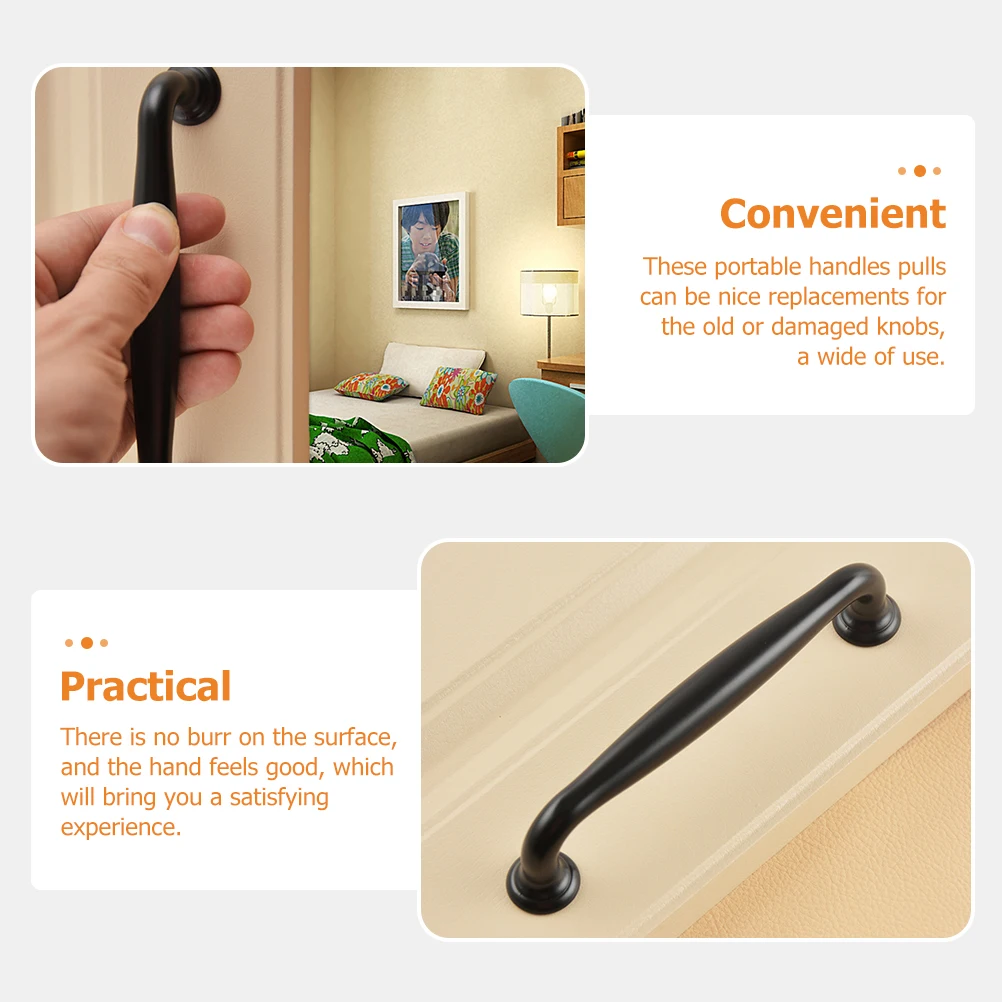 4pcs Single Hole Small Cabinet Handles Gold Modern Kitchen Door Drawer Pulls for Cupboards Closet Bookcase Furniture