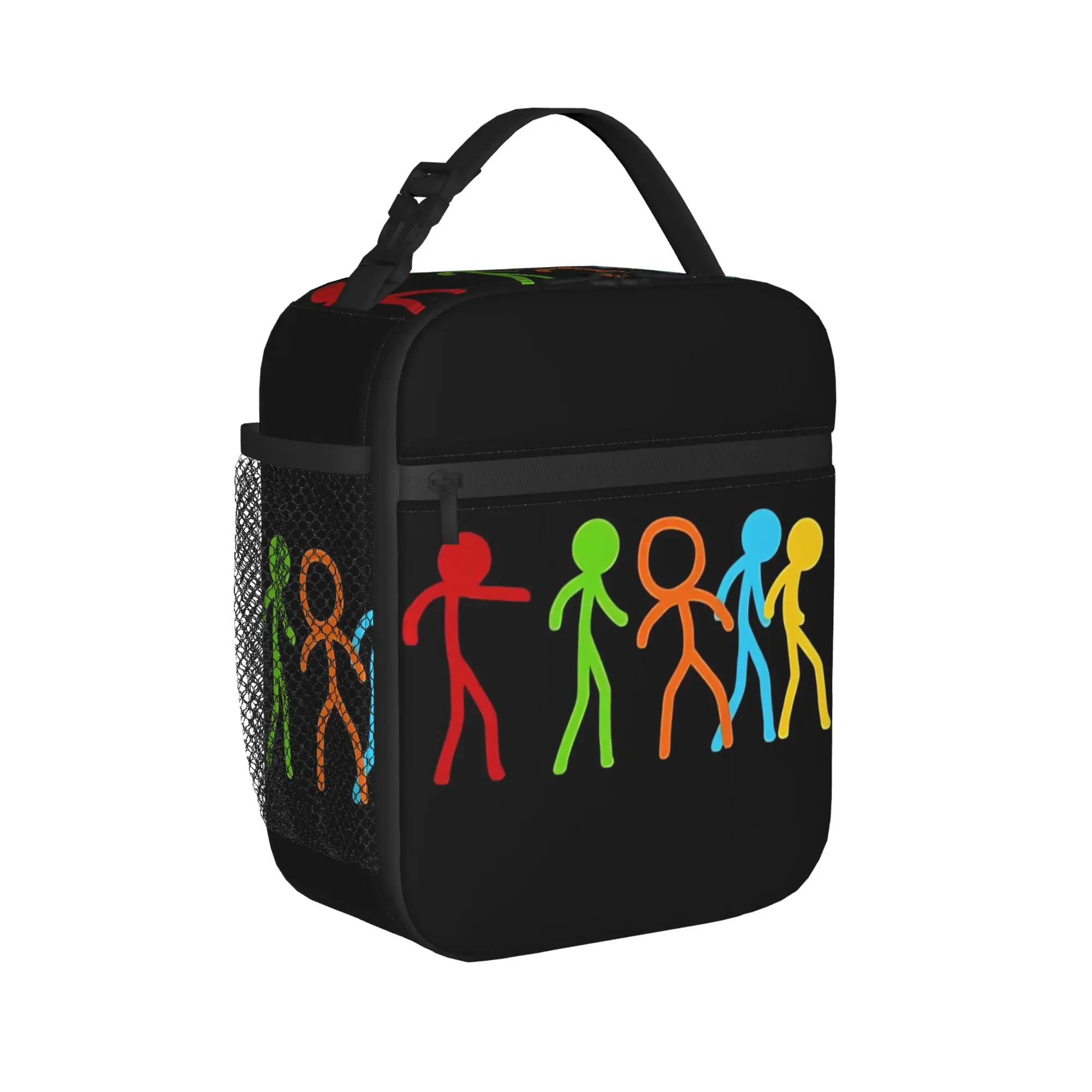 Popular Youthful Lunch Bag For Adult Funny Cool Alans Beckers Lunch Box School Cooler Bag Zipper Oxford Thermal Tote Handbags