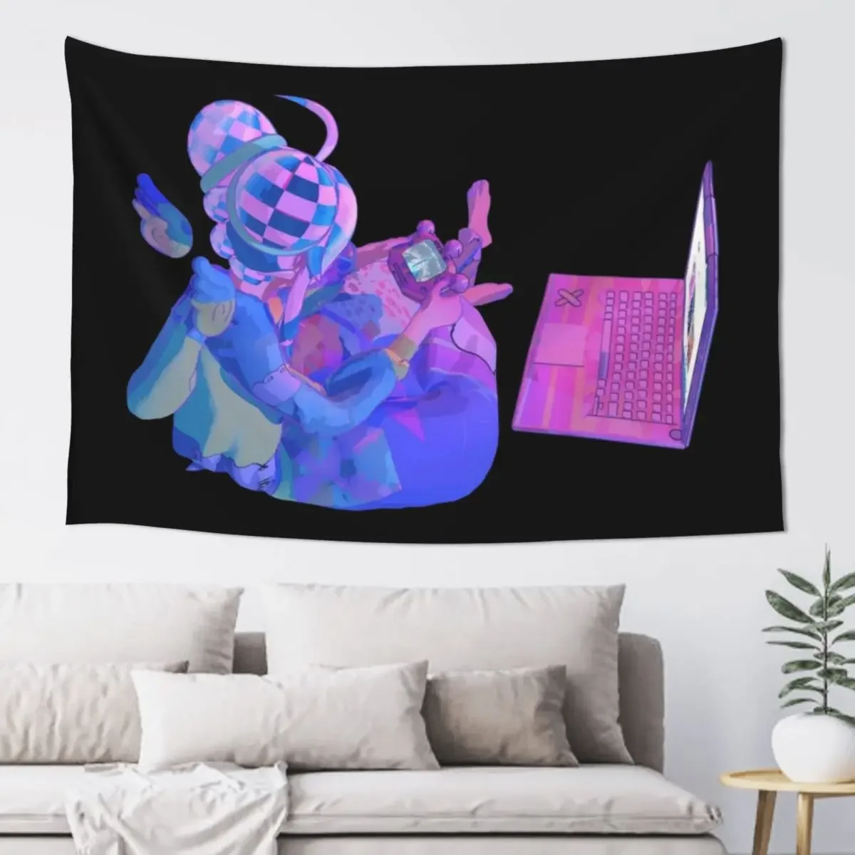 

Yameii Laptop Tapestry Room Decor Christmas Decoration Home Decoration Bedroom Organization And Decoration Tapestry
