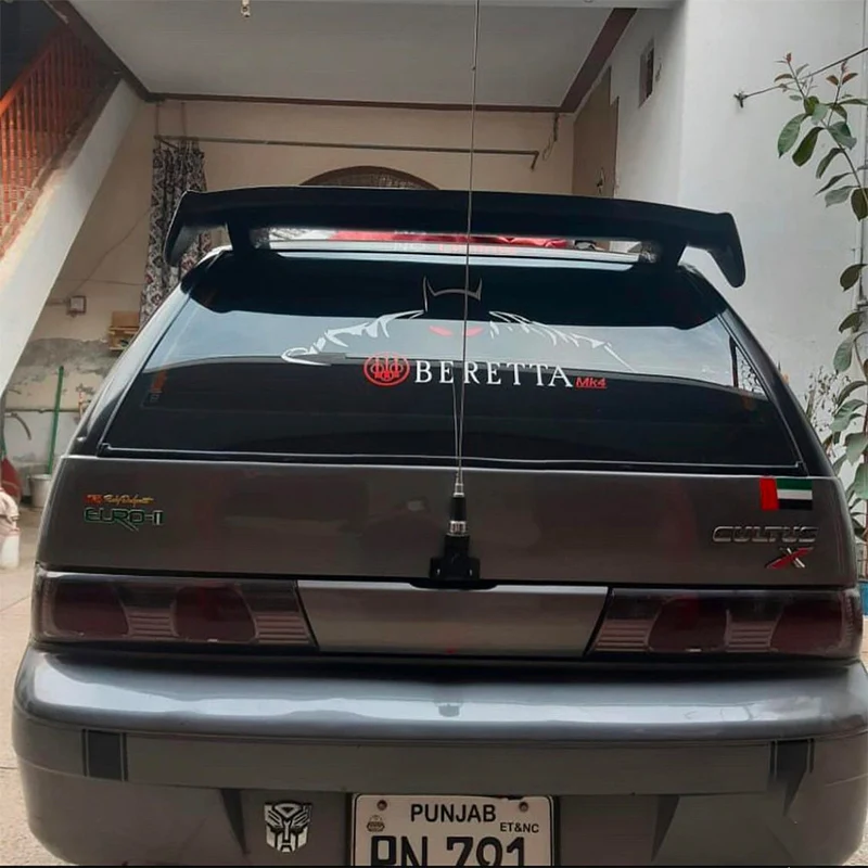 Para Suzuki Cultus Swift/1988-2025 año alerón trasero de techo ala ABS plástico coche maletero labio trasero Kit de carrocería Accesorios
