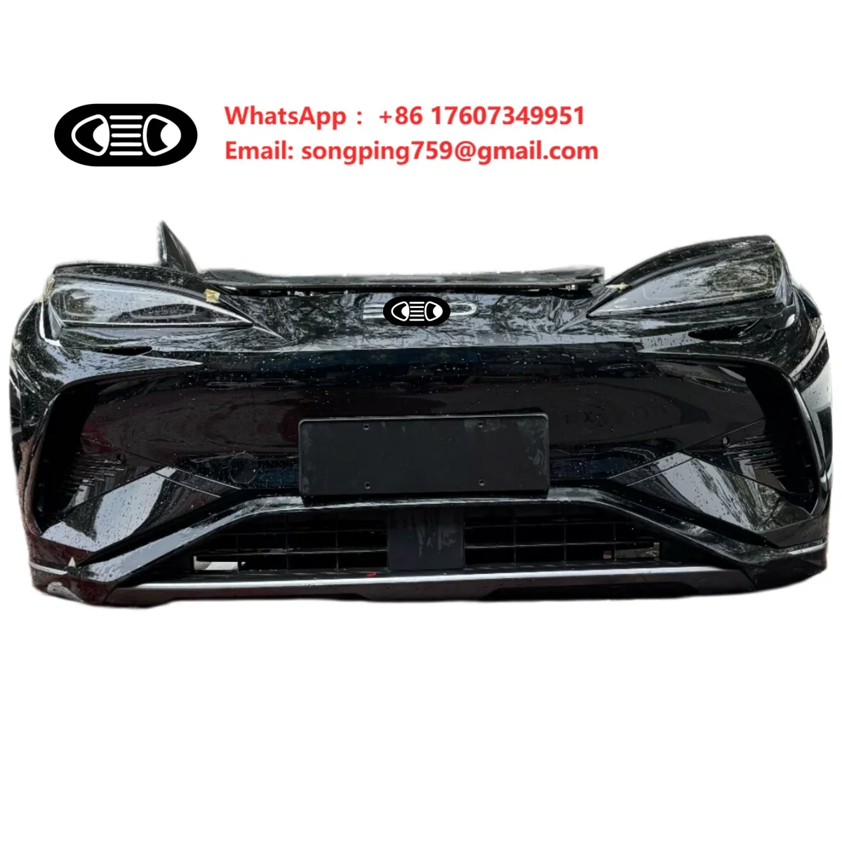 TUZHIHAO Front Assembly, Front Bumper, Grille, Headlights, and Radiator for BYD Dolphin 07 EV