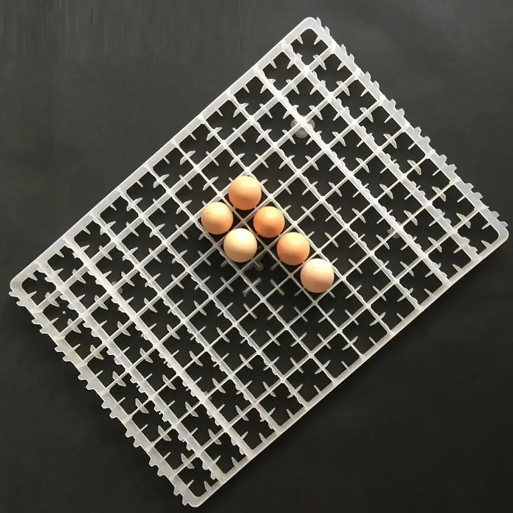 Poultry Bird Egg Incubator Tray Durable Plastic Hatcher Spare Rack Chicken Quail Turner Accessory for 88 Eggs Incubator